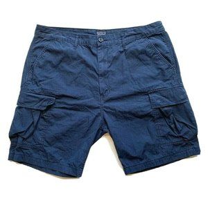 Levi's Cargo Shorts Mens 40 Ripstop Relaxed Blue Outdoor Summer Hiking Beach‎